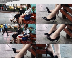��341��������ҵ����Ů��˿����߸�Ь-4Kר��