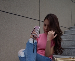 ������Ů����͸��˿���䶤Ь [15P]