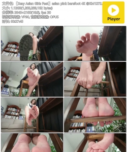 ��Sexy Asian Girls Feet��asian pink barefoot 4K